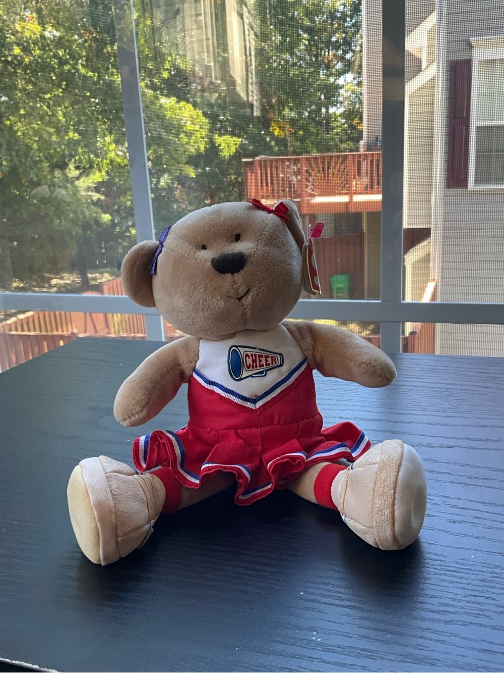 Ty Plush Cheerleader Bear